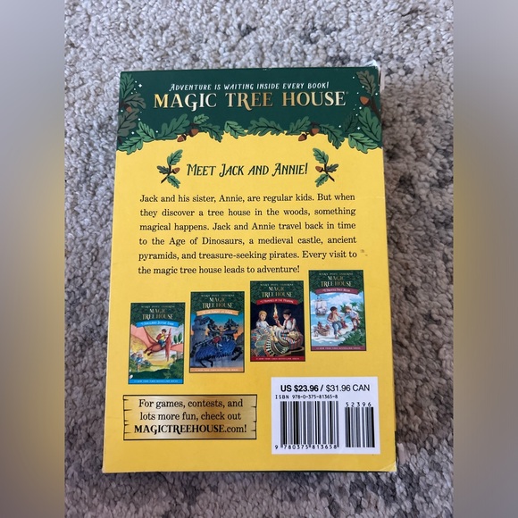 Magic Tree House Boxed Set of 4 Books 1-4 by Mary Pope Osbourne - Picture 5 of 7